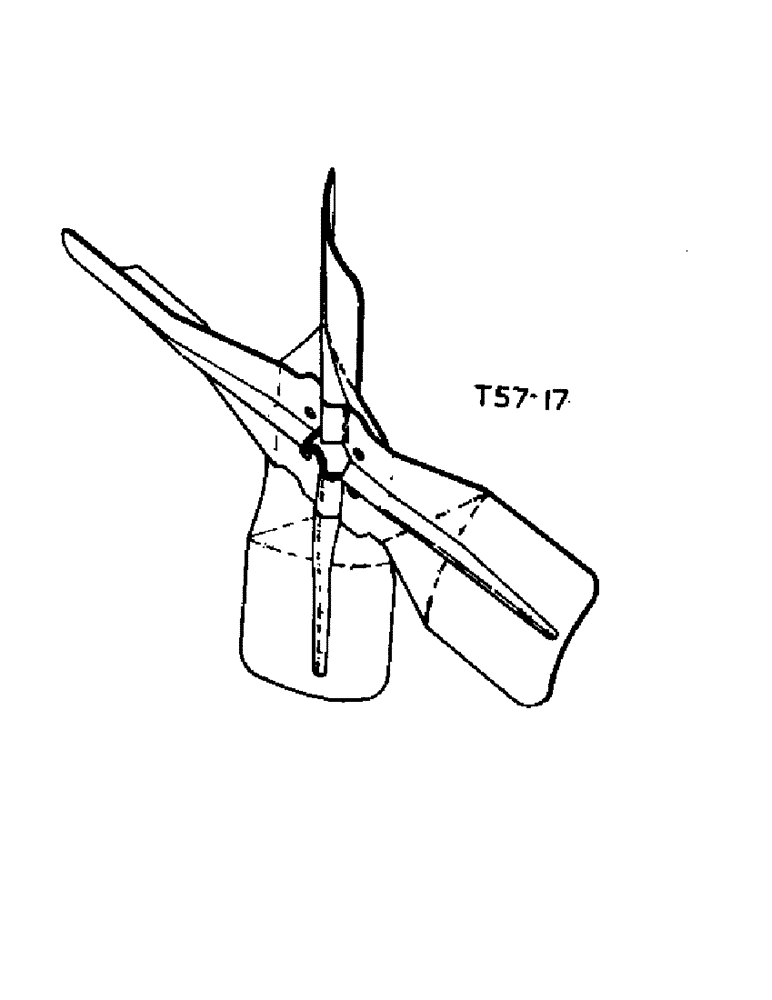 Схема запчастей Case IH 2300 - (1-06) - DIESEL ENGINE, FAN BLADE (01) - ENGINE