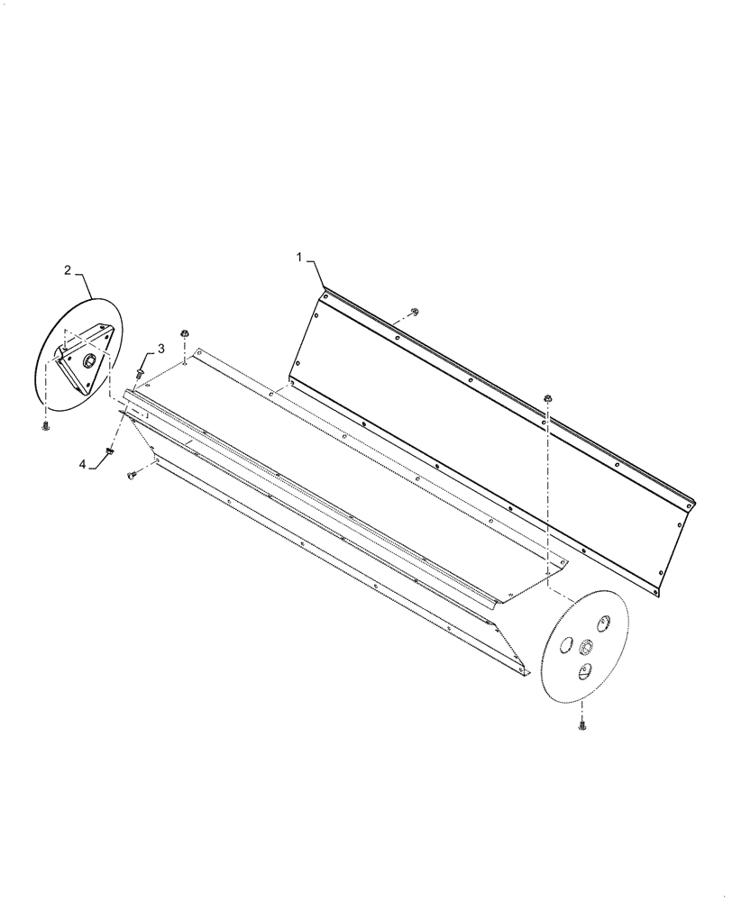 Схема запчастей Case IH 5088 - (72.220.AO) - BEATER ROTOR (72) - SEPARATION