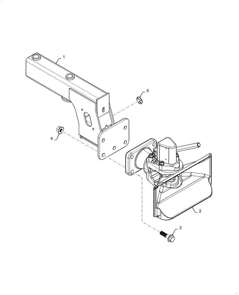 Схема запчастей Case IH 6088 - (37.100.AA[02]) - VAR - 722822 - AUTOMATIC HITCH (37) - HITCHES, DRAWBARS & IMPLEMENT COUPLINGS