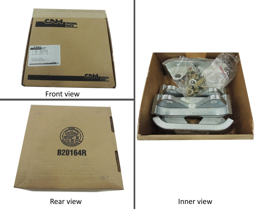 Схема запчастей Case IH RMX790 - (18.203.01) - KIT BEARING GUARD (18) - MISCELLANEOUS