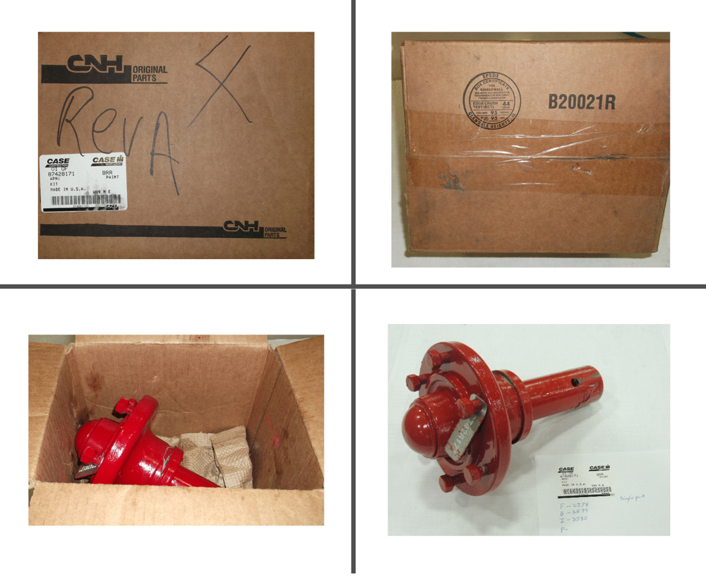 Схема запчастей Case IH 485 - (9-22) - KIT WHEEL HUB AND SPINDLE ASSY (09) - CHASSIS/ATTACHMENTS