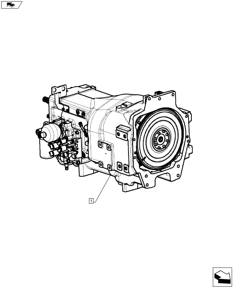 Схема запчастей Case IH PUMA 145 - (21.504.00) - SERVICE KIT, TRANSMISSION (21) - TRANSMISSION