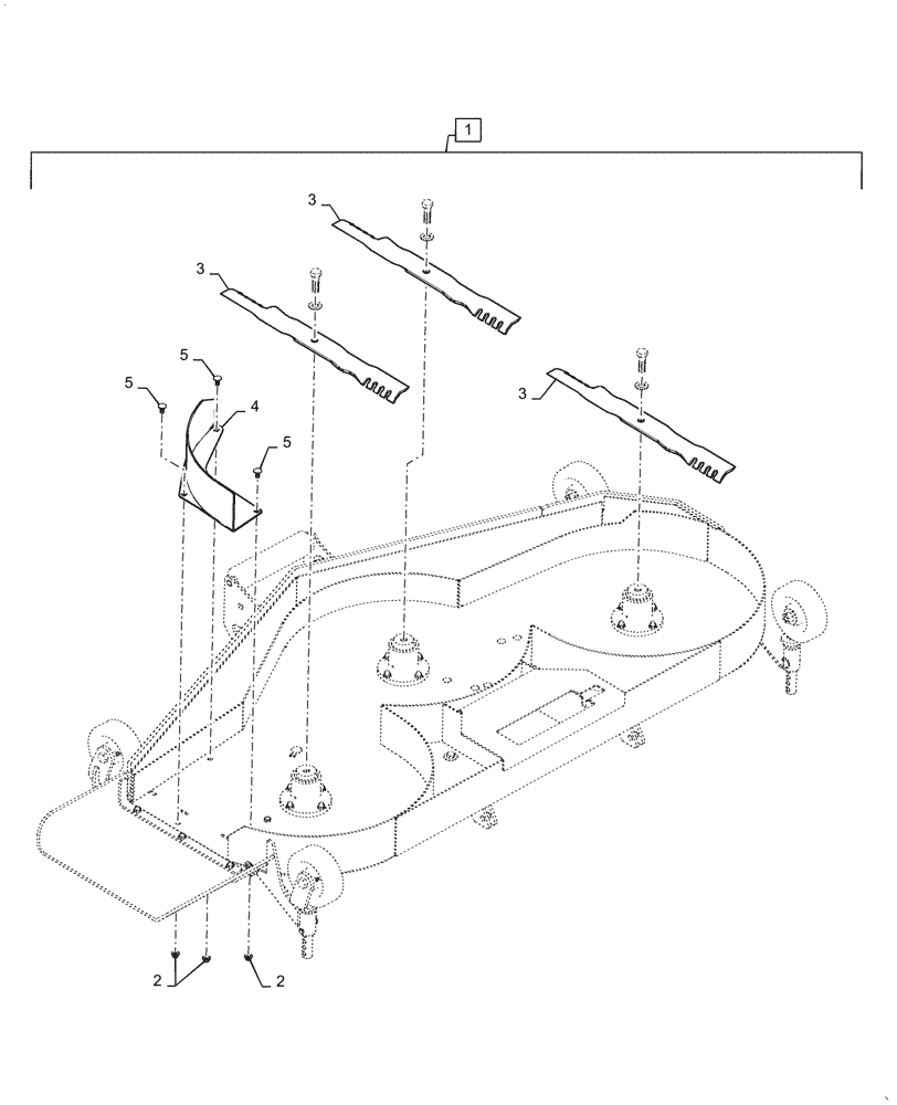 Схема запчастей Case IH MW272S - (88.100.58[09]) - DIA KIT MULCH KIT, 72" (88) - ACCESSORIES