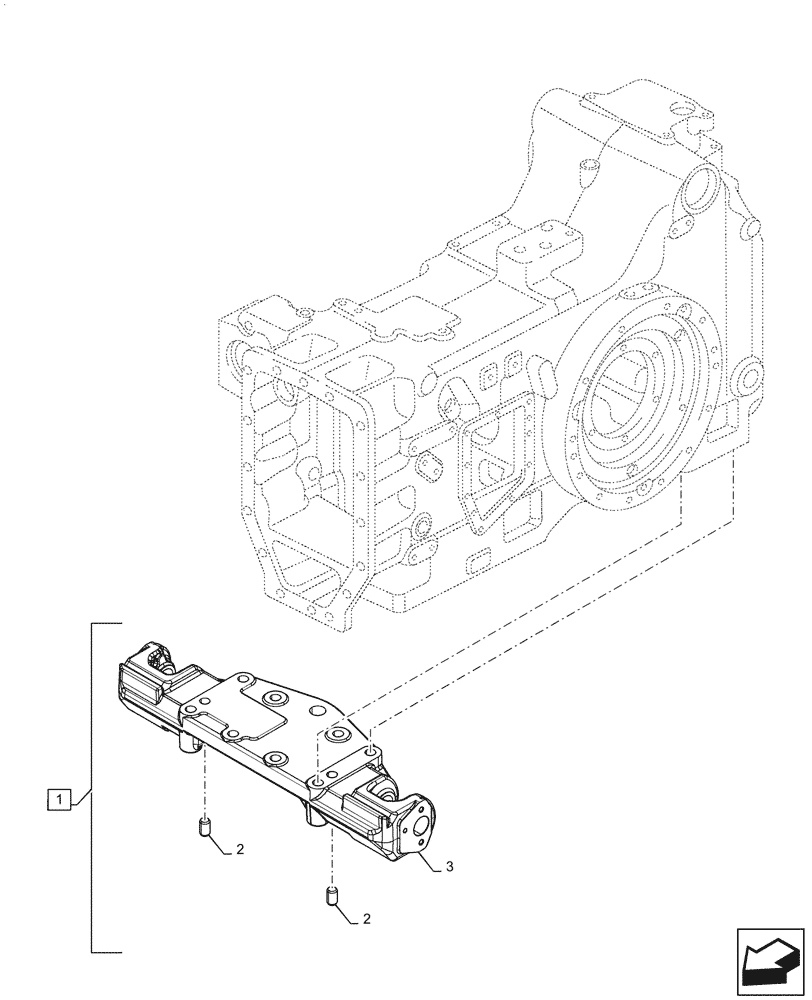 Схема запчастей Case IH PUMA1804 - (37.120.AY[01]) - 3 POINT HITCH, REAR, SUPPORT (37) - HITCHES, DRAWBARS & IMPLEMENT COUPLINGS