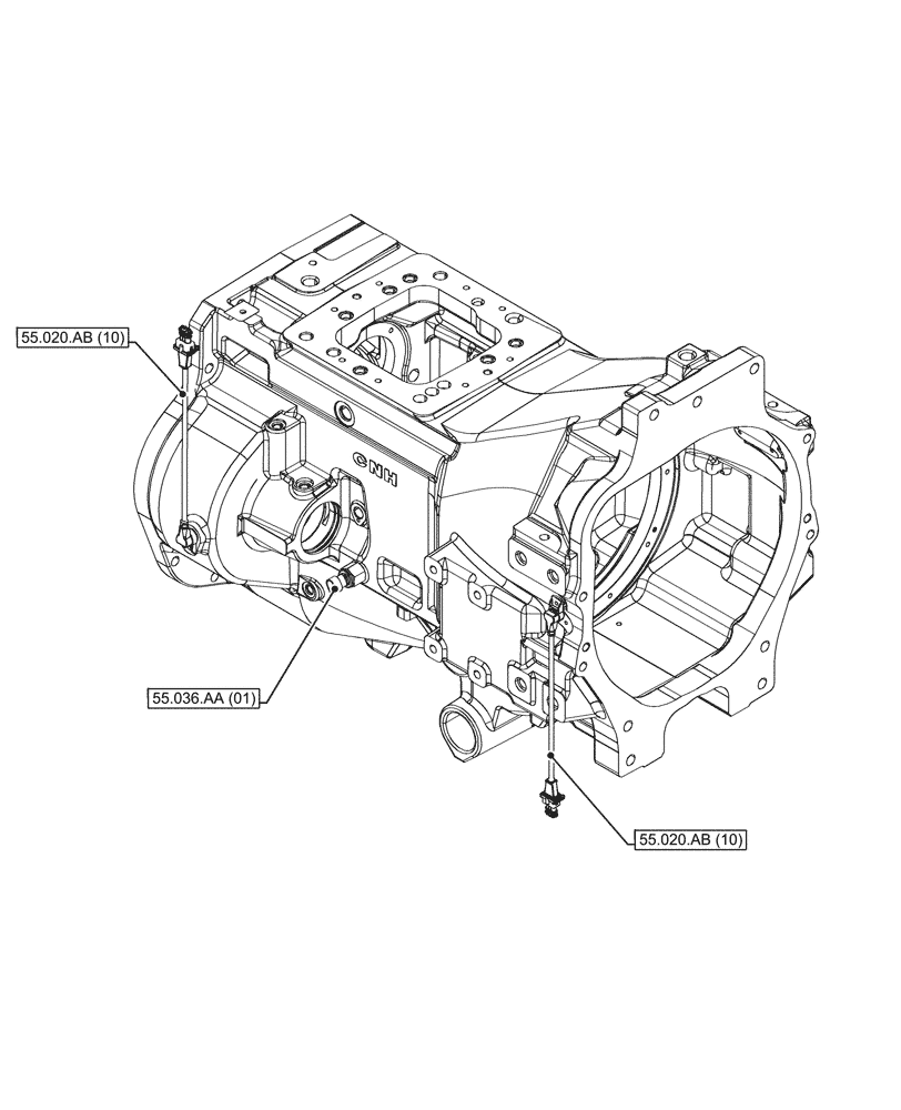 Схема запчастей Case IH PUMA 200 - (55.000.00[11]) - SECTION INDEX - ELECTRICAL SYSTEMS (55) - ELECTRICAL SYSTEMS