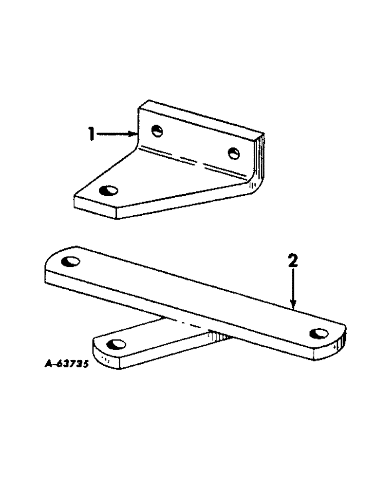 Схема запчастей Case IH 50 - (J-7) - HYDRAULIC CYLINDER BRACKET AND ARM 