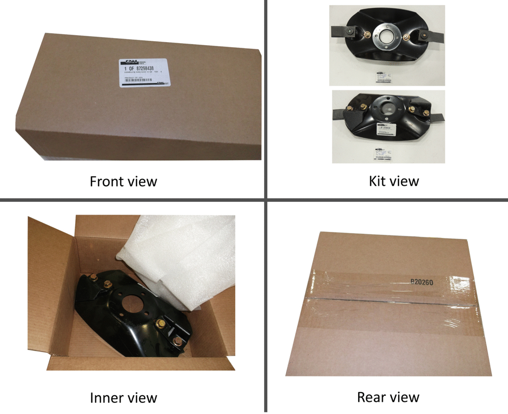 Схема запчастей Case IH DC92 - (14.09[01]) - KIT DISC COMPLETE CCW140S (14) - CROP CUTTING