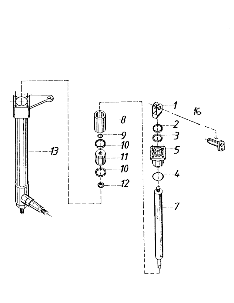 Схема запчастей Case IH 7700 - (G02-14) - LEG BASE CUTTER, HYDRAULIC CYLINDER, BASECUTTER LIFT 7000 Leg Base Cutter