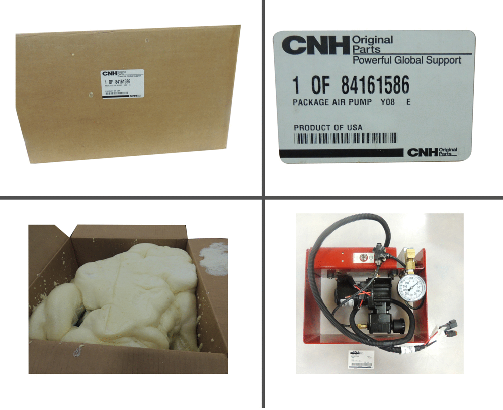 Схема запчастей Case IH 1220 - (75.200.32) - KIT AIR PUMP (75) - SOIL PREPARATION