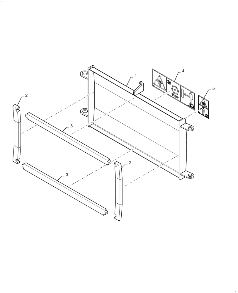 Схема запчастей Case IH 4465 - (77.100.AC[13]) - AUXILARY TANK LID (77) - SEEDING/PLANTING