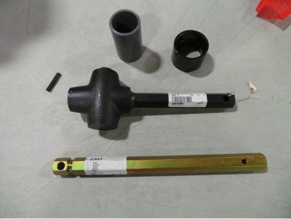 Схема запчастей Case IH 2144 - (9F-19[03]) - KIT QUICK COUPLER W/SHAFT (19) - STRAW SPREADER & CHOPPER