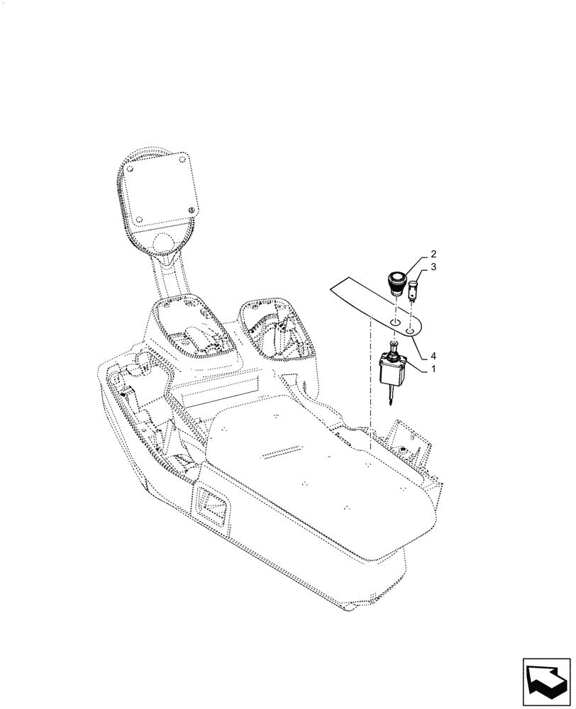 Схема запчастей Case IH PUMA1654 - (55.510.AF[06]) - WIRE HARNESS, CAB (55) - ELECTRICAL SYSTEMS