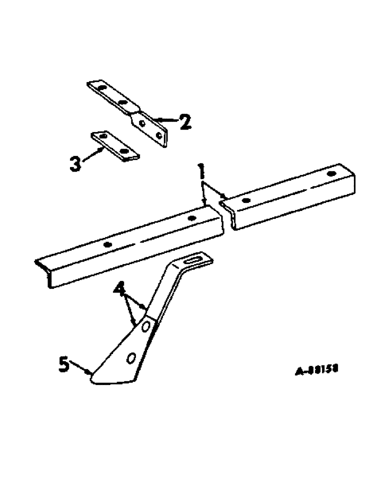 Схема запчастей Case IH 120 - (W-09) - SCRAPERS AND SCRAPER ANGLES 
