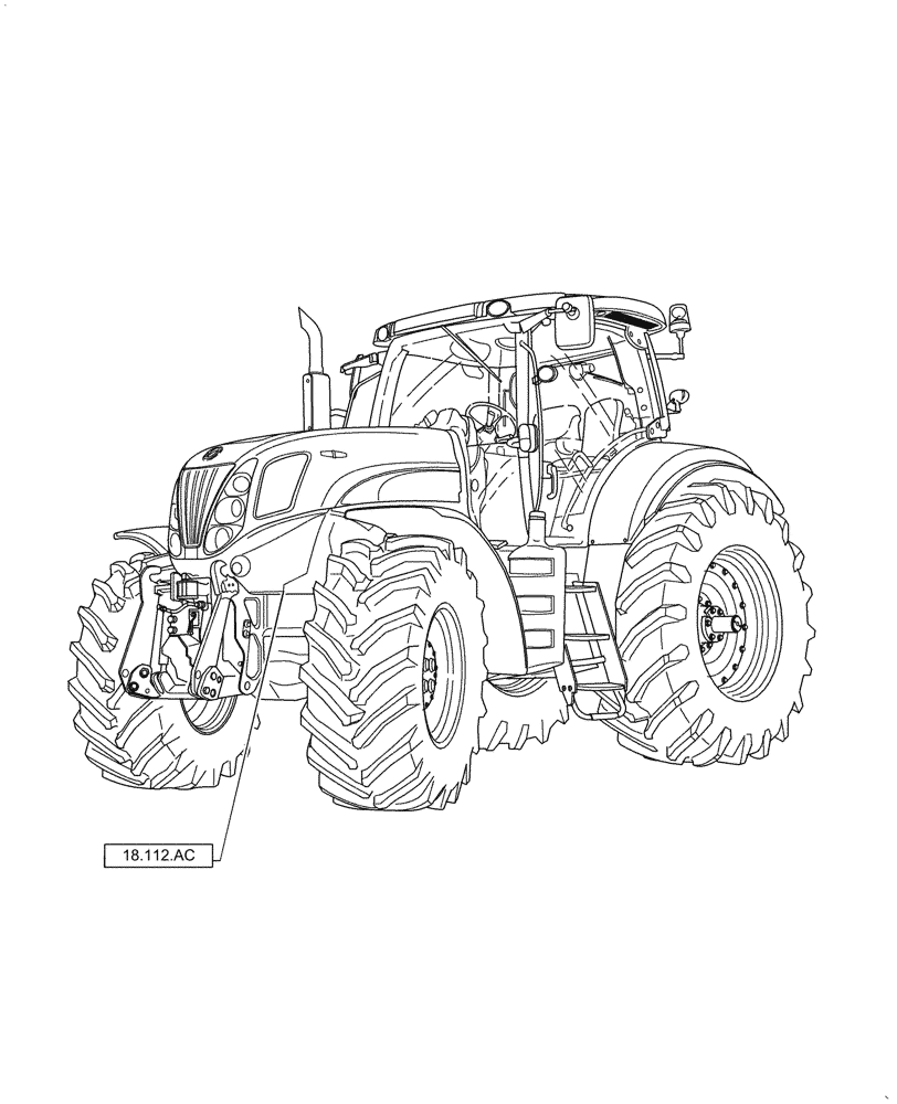 Схема запчастей Case IH PUMA1654 - (00.000.18[02]) - PICTORIAL INDEX - CLUTCH (00) - GENERAL & PICTORIAL INDEX