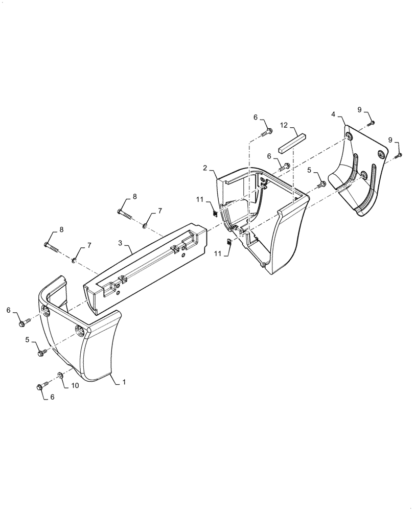 Схема запчастей Case IH SR270 - (39.140.010[02]) - COUNTERWEIGHT (39) - FRAMES AND BALLASTING