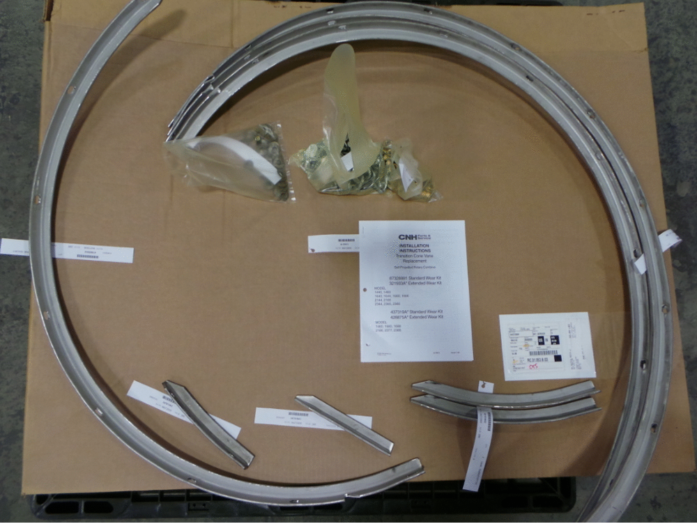 Схема запчастей Case IH 2388 - (09B-10A[04]) - KIT EXTENDED WEAR TRAN CONE VANES (14) - ROTOR, CONCANVES & SIEVE