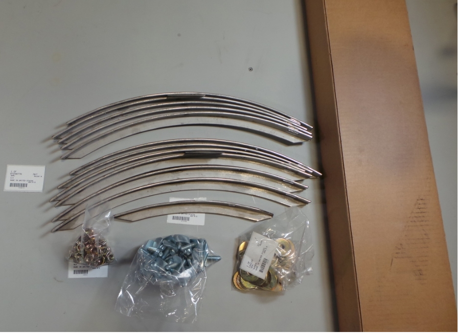 Схема запчастей Case IH 8010 - (66.360.09[03]) - KIT ROTOR CAGE VANE METRIC HARDWARE 7010/8010 (66) - THRESHING