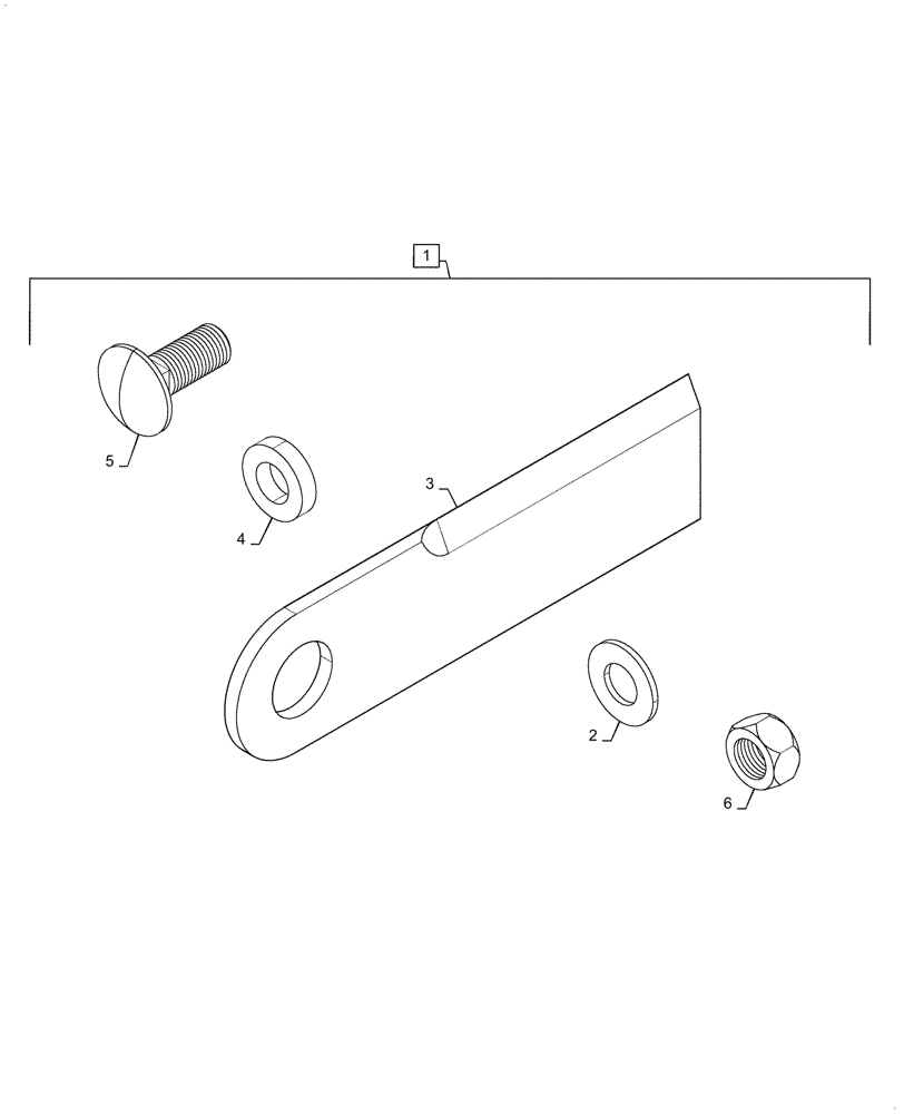 Схема запчастей Case IH 4406-30 - (58.210.AI[08]) - KIT CHOPPER KNIFE (58) - ATTACHMENTS/HEADERS