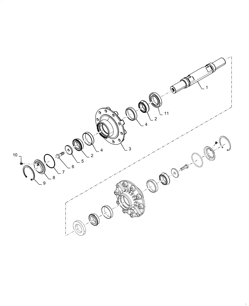 Схема запчастей Case IH STX440 - (06-06) - REAR IDLER ASSY (ARCTIC) (06) - POWER TRAIN