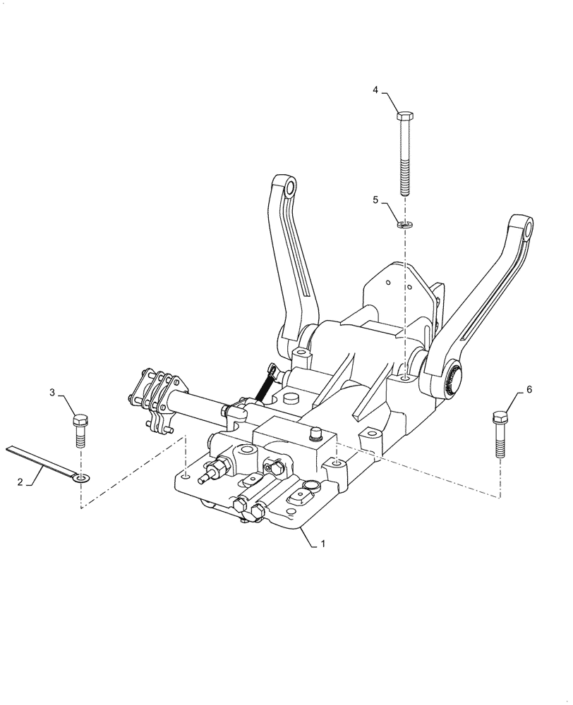 Схема запчастей Case IH FARMALL 45C - (88.100.060) - DIA KIT, HYDRAULIC HOUSING ASSEMBLY (88) - ACCESSORIES