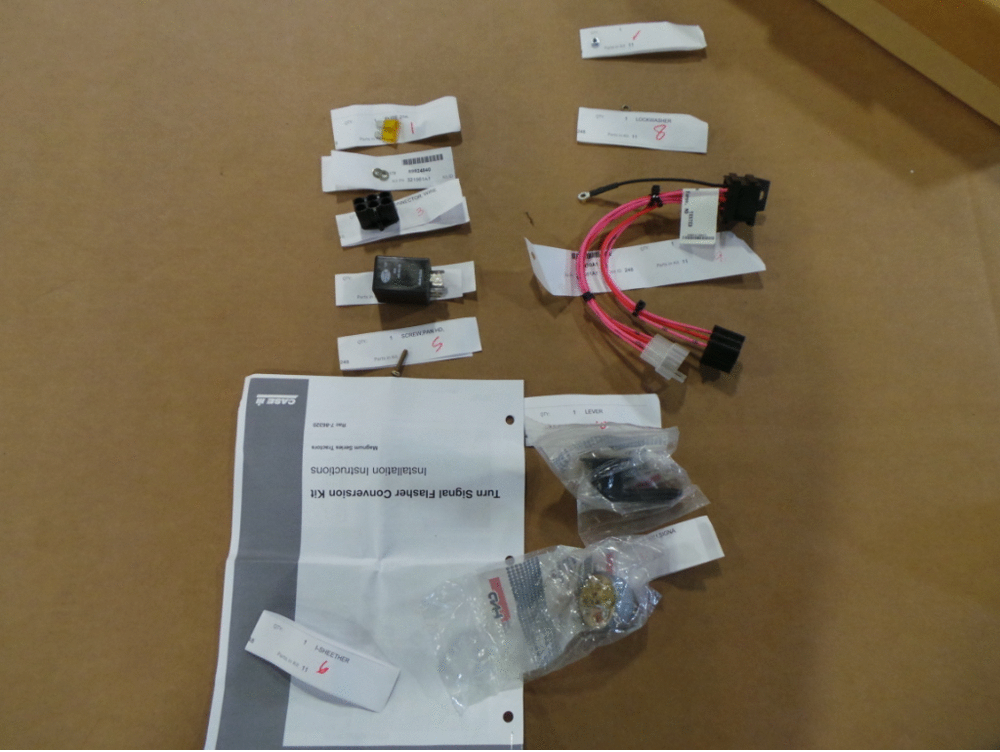 Схема запчастей Case IH 8920 - (4-053) - KIT FLASHER TURN SIGNAL CONVERSION (04) - ELECTRICAL SYSTEMS