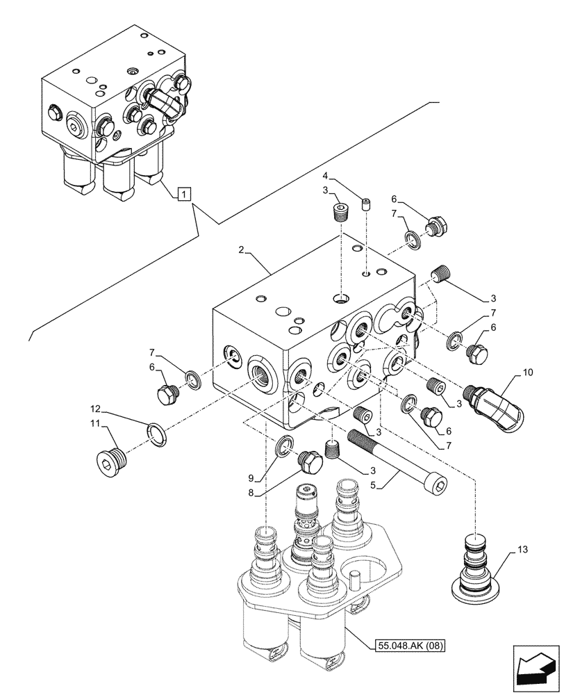 Схема запчастей Case IH MAXXUM 145 - (31.104.AR[25]) - VAR - 759379 - PTO CLUTCH, DIRECTIONAL CONTROL VALVE (30KPH, 16X16, W/AUTOSHIFT, W/CREEPER) (31) - IMPLEMENT POWER TAKE OFF