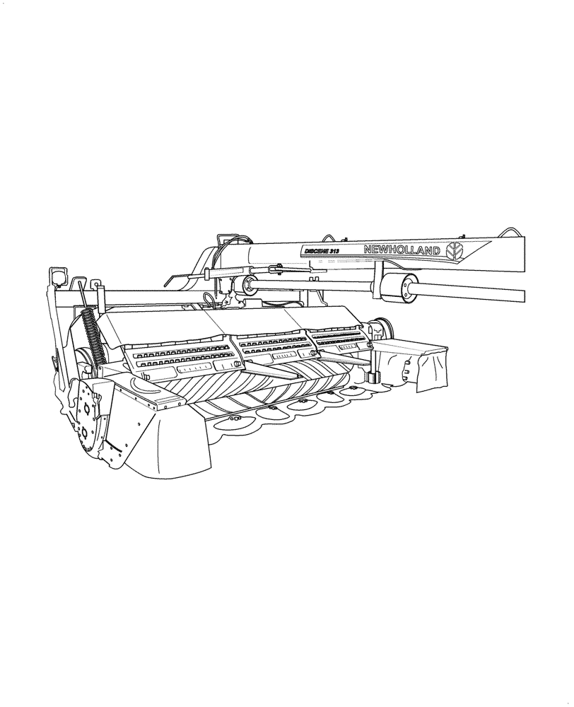 Схема запчастей Case IH DC133 - (00.000.00) - PICTORIAL INDEX - MAIN INDEX (00) - GENERAL & PICTORIAL INDEX