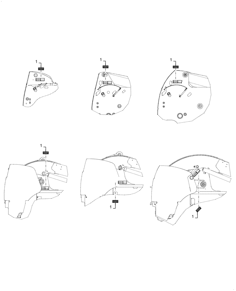 Схема запчастей Case IH SR270 - (88.100.90[01]) - DECAL, CANADA SPEC, CUSTOMER SERVICE (88) - ACCESSORIES