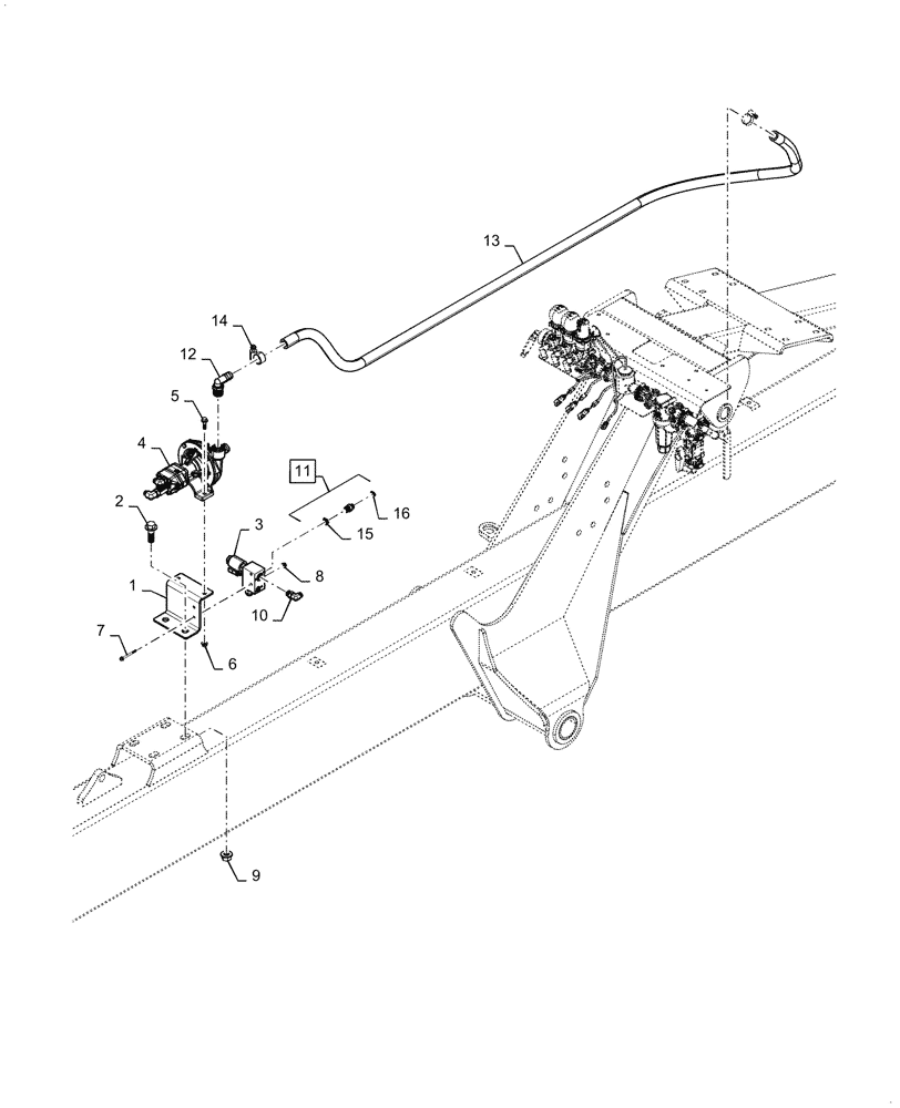Схема запчастей Case IH 2160 - (63.110.AB[26]) - LIQUID FERTILIZER PUMP AND VALVE, 36 ROW (63) - CHEMICAL APPLICATORS