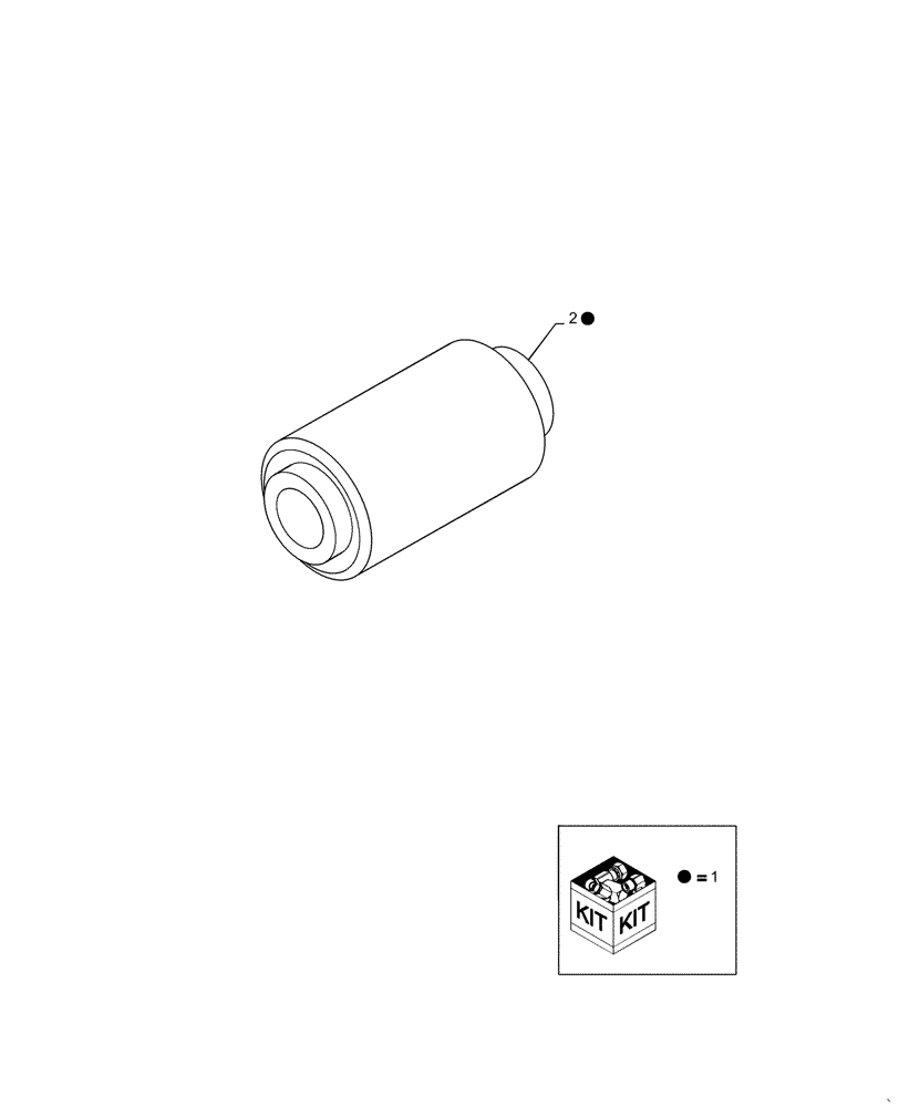 Схема запчастей Case IH 2344 - (9B-37) - KIT BUSHING SIEVES (14) - ROTOR, CONCANVES & SIEVE