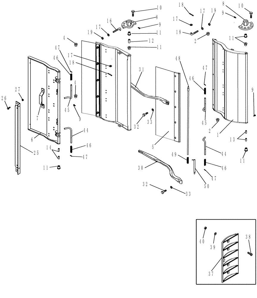 Схема запчастей Case IH 620 - (09A-27) - PLANT COMPRESSOR (13) - PICKING SYSTEM