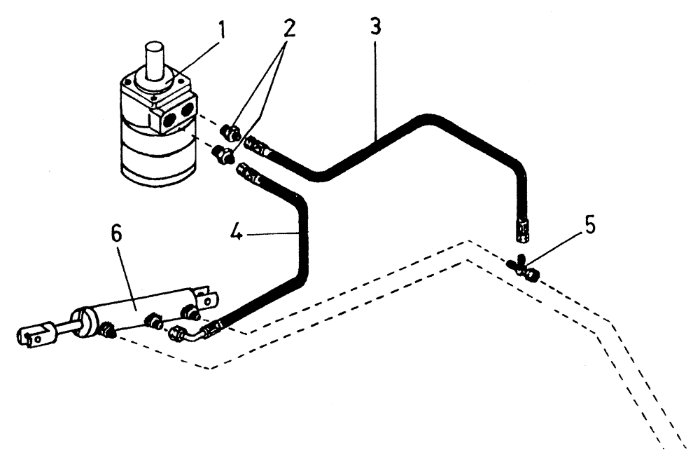 Схема запчастей Case IH 7700 - (B07[14]) - HYDRAULIC CIRCUIT, SECONDARY EXTRACTOR SLEW Hydraulic Components & Circuits