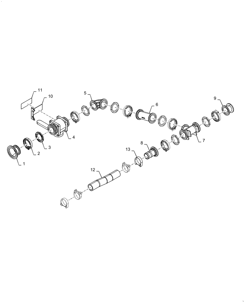 Схема запчастей Case IH PATRIOT 3340 - (78.110.AA[07]) - 3" SUCTION QUICK FILL (78) - SPRAYING
