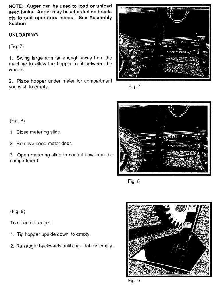 Схема запчастей Case IH 2400 - (B05) - AUGER, OPTIONAL, CONTINUED 