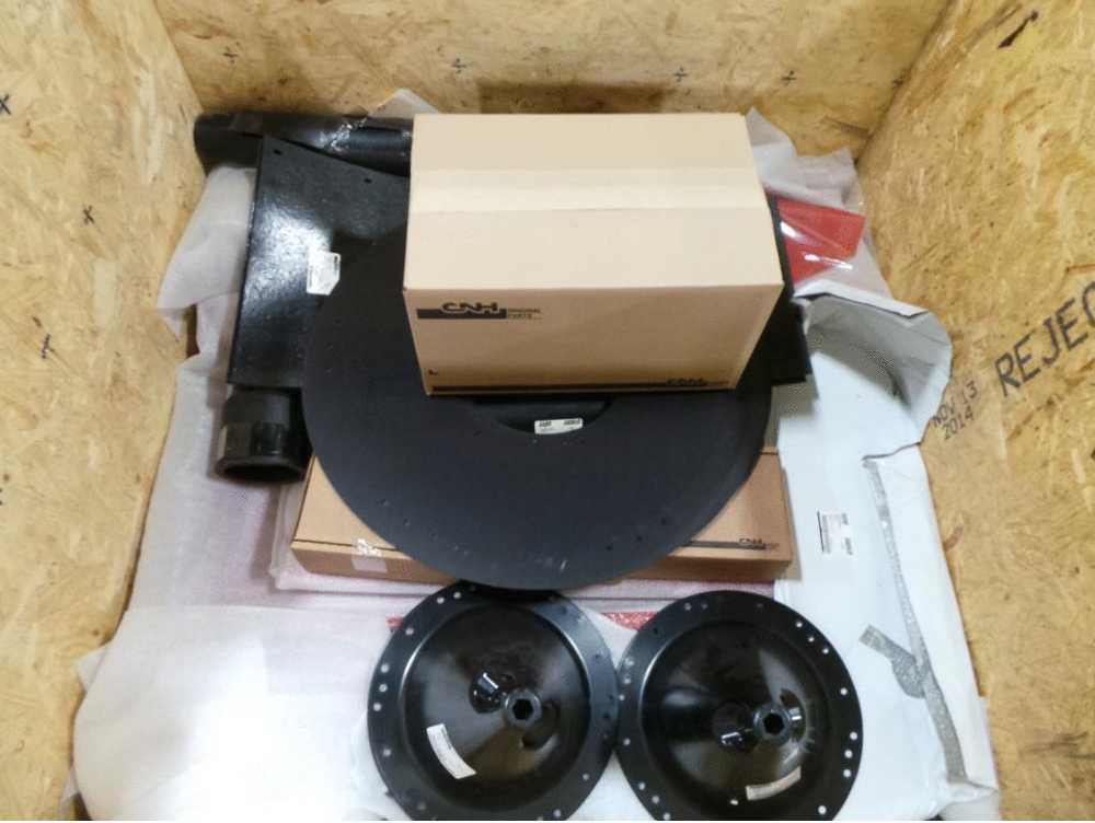 Схема запчастей Case IH 2144 - (9F-19[05]) - KIT 44/66 STRAW AND CHAFF SPREADER (19) - STRAW SPREADER & CHOPPER