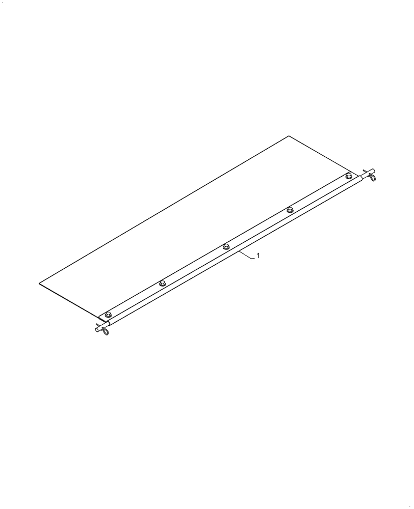 Схема запчастей Case IH 500 - (60.110.AD[12]) - SEED METER RAIN SHIELD KIT (60) - PRODUCT FEEDING