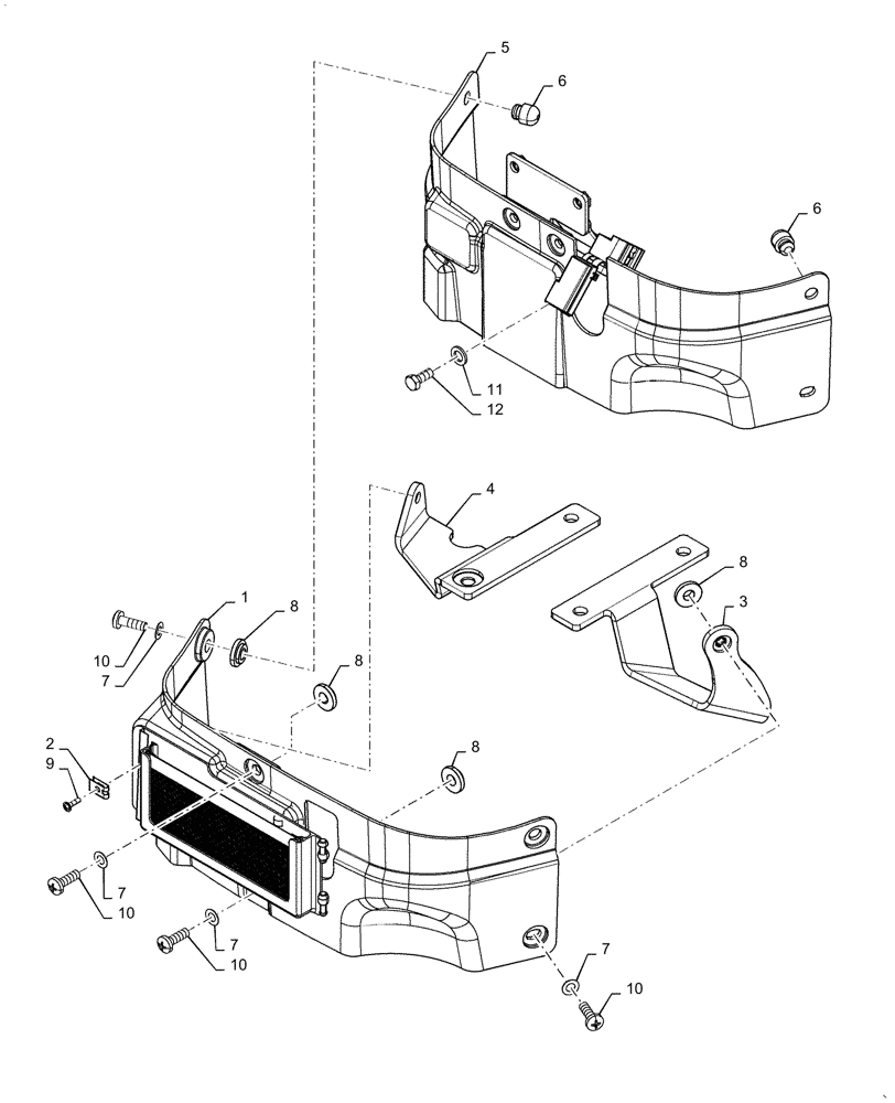 Схема запчастей Case IH FARMALL 60A - (21.130.BC[02]) - TRANSMISSION CONTROLS, COVERING SHUTTLE LEVER (21) - TRANSMISSION