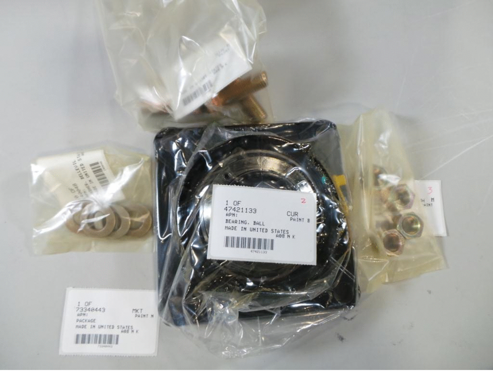 Схема запчастей Case IH 8240 - (80.180.BM) - KIT BEARING BOTTOM CLEAN GRAIN ELEVATOR (80) - CROP STORAGE/UNLOADING