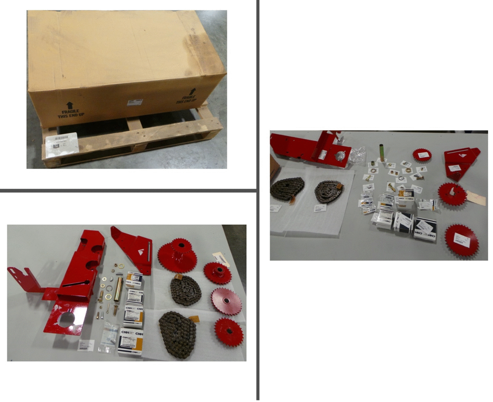 Схема запчастей Case IH 2588 - (80.175.06) - KIT 2.4 BU/SEC HD UNLOADER DRIVE (80) - CROP STORAGE/UNLOADING