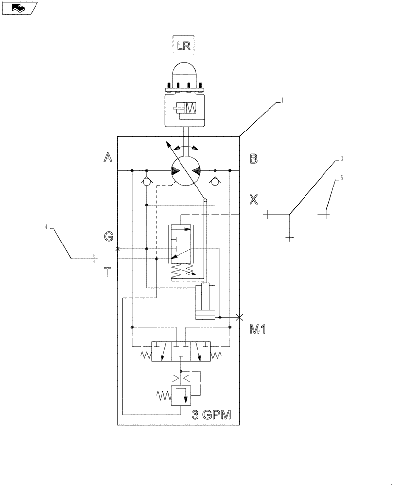 Схема запчастей Case IH 3330 - (29.100.05[03]) - WHEEL MOTOR GROUP, SN YCT032640 AND AFTER (29) - HYDROSTATIC DRIVE