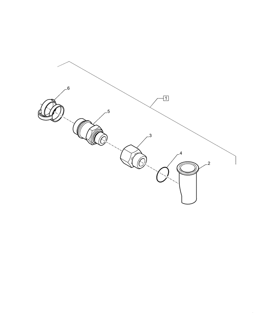 Схема запчастей Case IH PUMA 200 - (88.100.AA[11]) - KIT, DRAIN, 3/8 FLAT FACE (88) - ACCESSORIES
