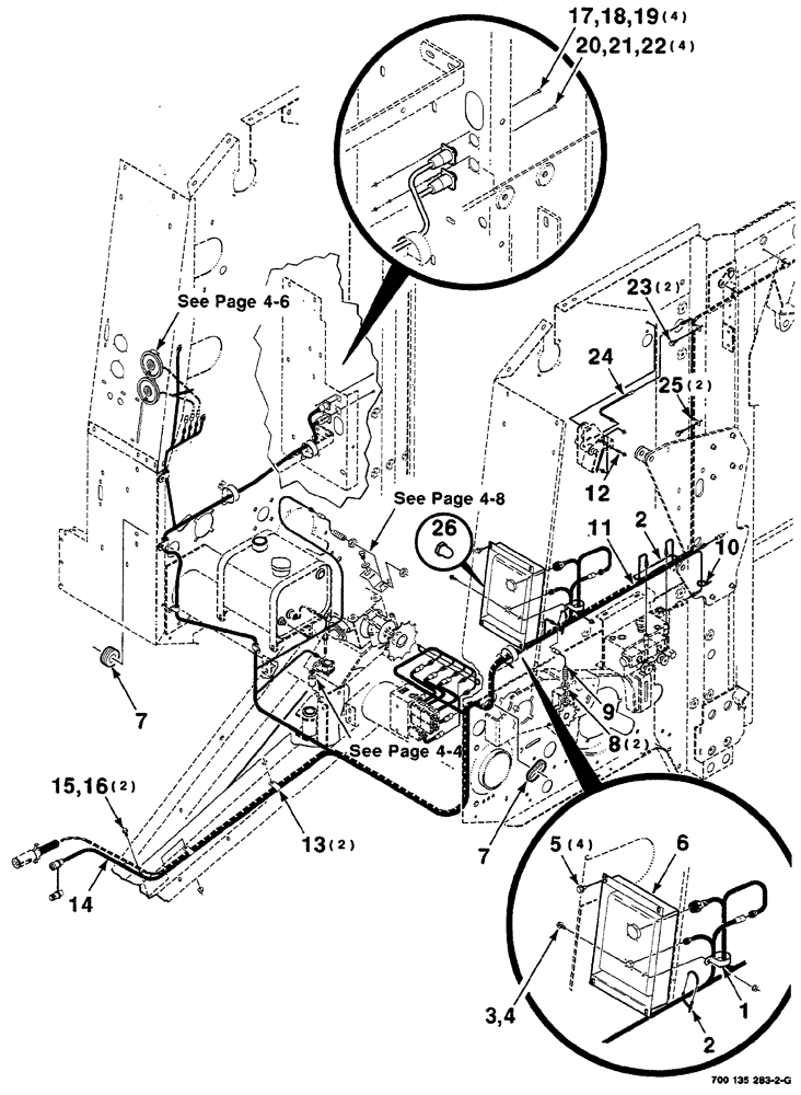 Схема запчастей Case IH RS561A - (4-002) - ELECTRICAL ASSEMBLY,  MAIN HARNESS (06) - ELECTRICAL