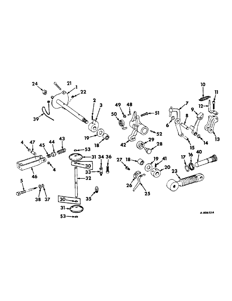 Схема запчастей Case IH 706 - (E-38) - FUEL SYSTEM, INTERNATIONAL R.D. FUEL INJECTION PUMP, GOVERNOR, D-282 DIESEL ENGINES (02) - FUEL SYSTEM