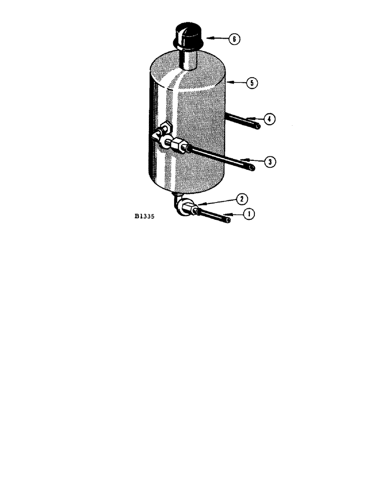 Схема запчастей Case IH 1060 - (254) - OIL RESERVOIR FOR HYDRAULIC SYSTEM (35) - HYDRAULIC SYSTEMS