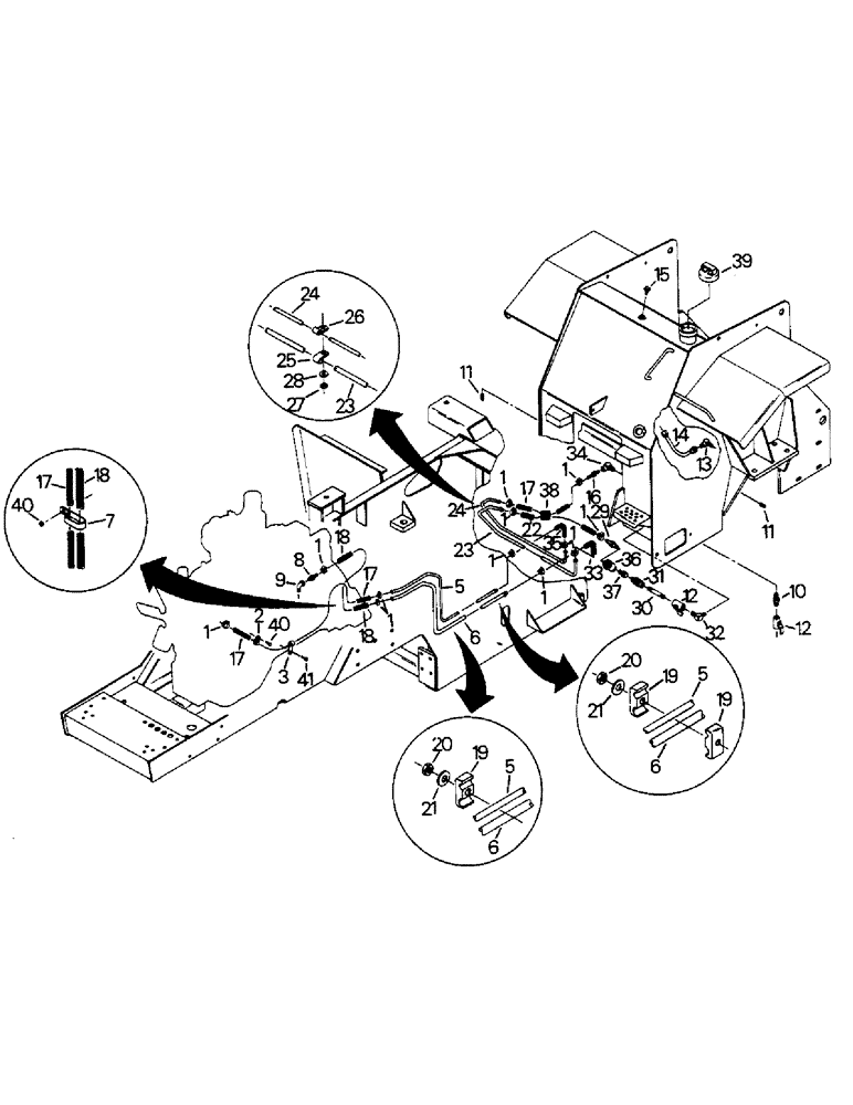 Схема запчастей Case IH 9110 - (07-1) - FUEL SYSTEM (02) - FUEL SYSTEM