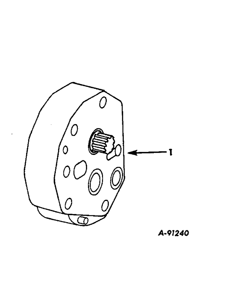 Схема запчастей Case IH 2544 - (F-12) - HYDRAULICS SYSTEM, HYDRAULIC PUMP, CESSNA, 9 GPM (07) - HYDRAULIC SYSTEM