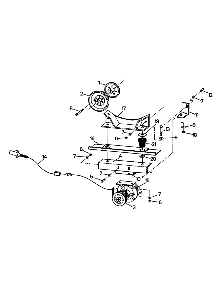 Схема запчастей Case IH PT225 - (11-48) - PTA 296, PTA 297 & PT 350 STRAYER PUMP & ATTACHING PARTS Options & Miscellaneous
