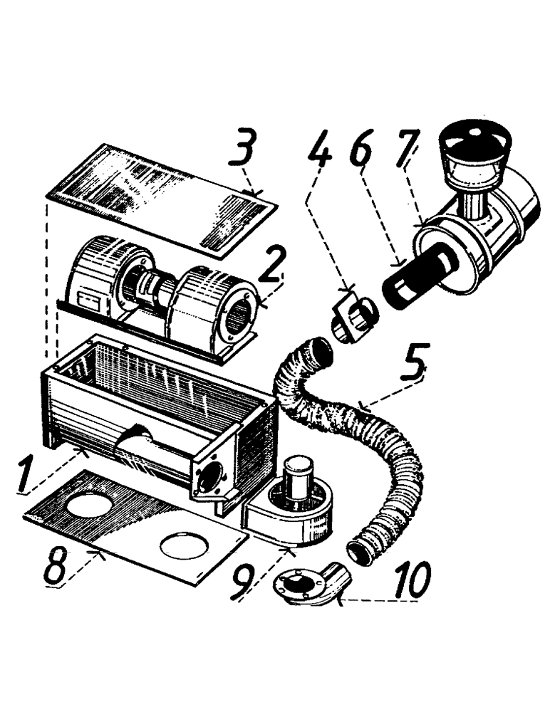 Схема запчастей Case IH 7700 - (A06-07) - MAINFRAME, CABIN PRESSURIZATION Mainframe & Functioning Components