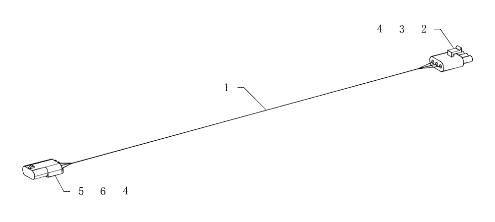 Схема запчастей Case IH ADX2230 - (A.50.A[07]) - ACTUATOR FEEDBACK EXTENSION A - Distribution Systems