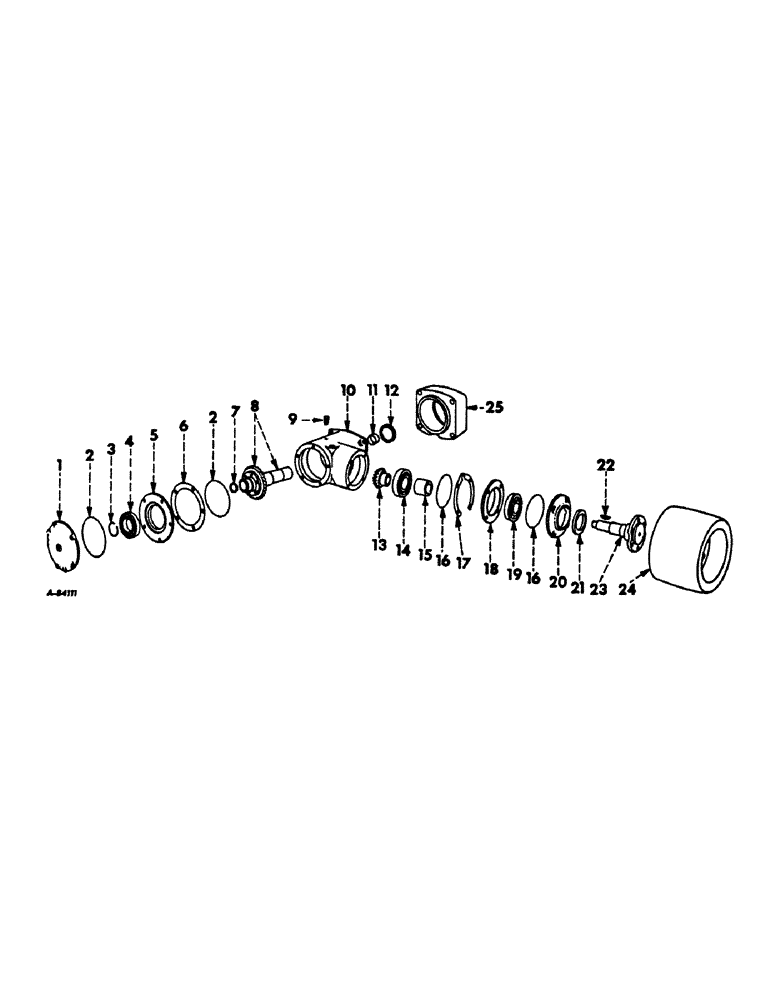 Схема запчастей Case IH 656 - (B-32) - POWER TRAIN, BELT PULLEY (03) - POWER TRAIN